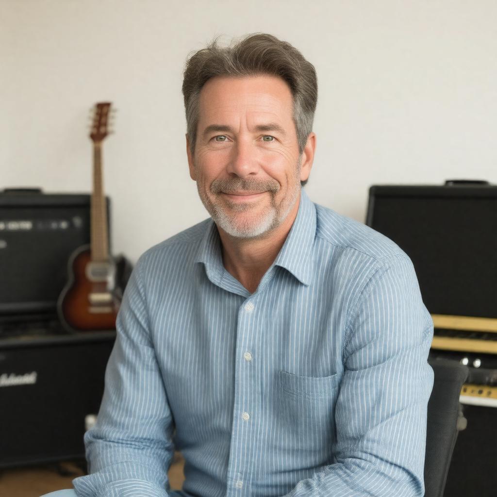 AI-created image of Craig Wedren