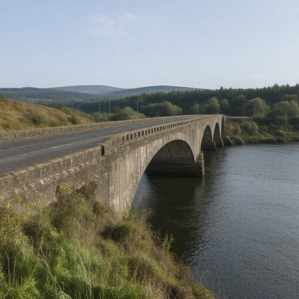 AI-created image of Craigie Bridge