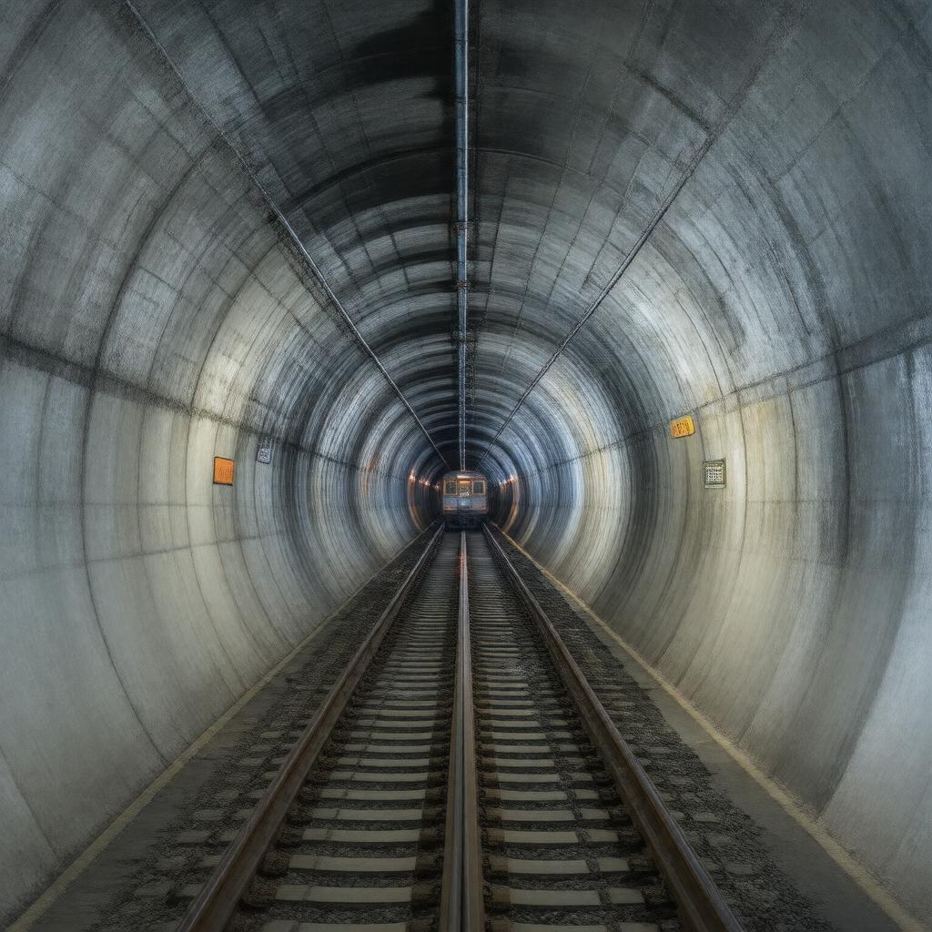 AI-created image of Cranberry Street Tunnel