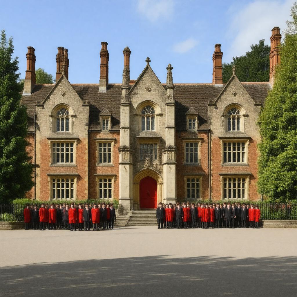 AI-created image of Cranbrook School, Kent