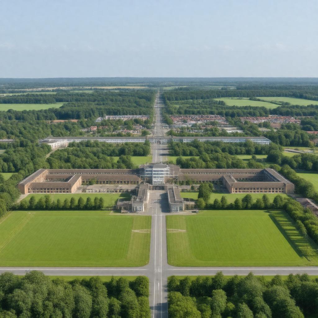 Click to view larger image AI-created image of Cranfield University