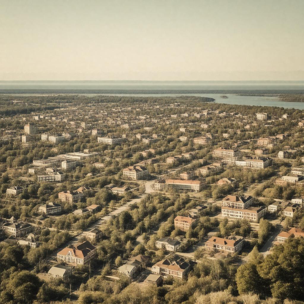 AI-created image of Cranston, Rhode Island, United States