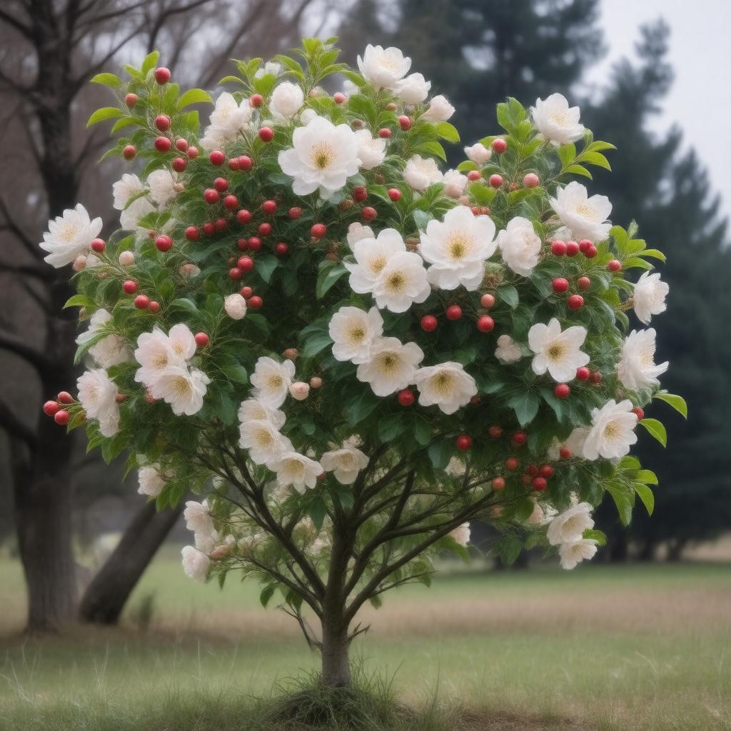 AI-created image of Crataegus