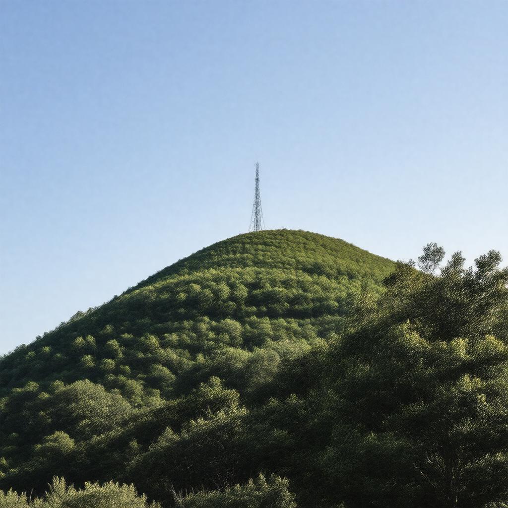 AI-created image of Crawford Hill, Holmdel, New Jersey