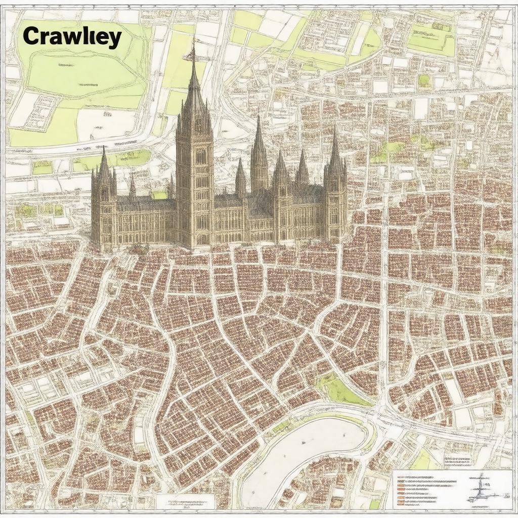 AI-created image of Crawley (UK Parliament constituency)