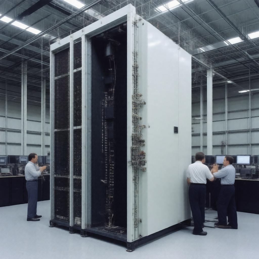 AI-created image of Cray-1