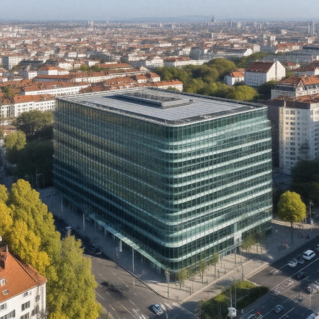 AI-created image of Credit Agricole