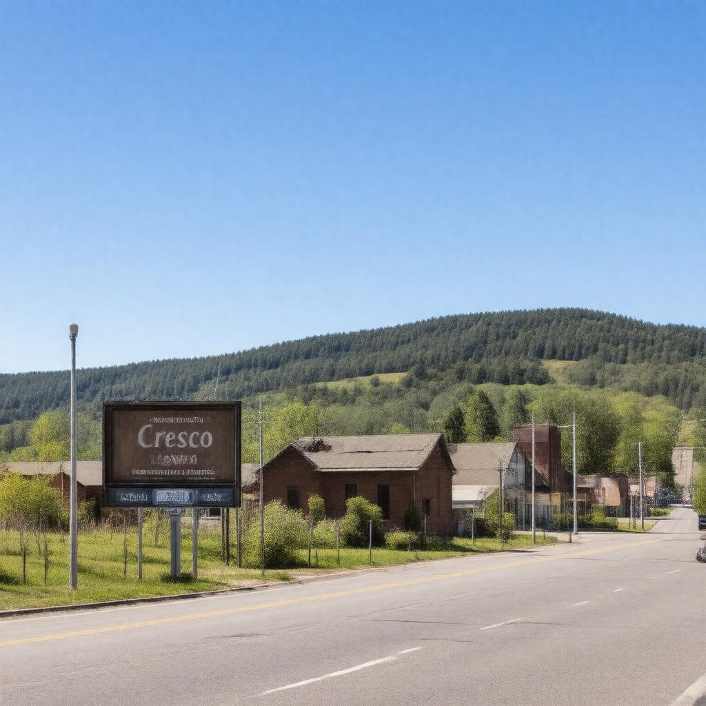 AI-created image of Cresco, Iowa, United States