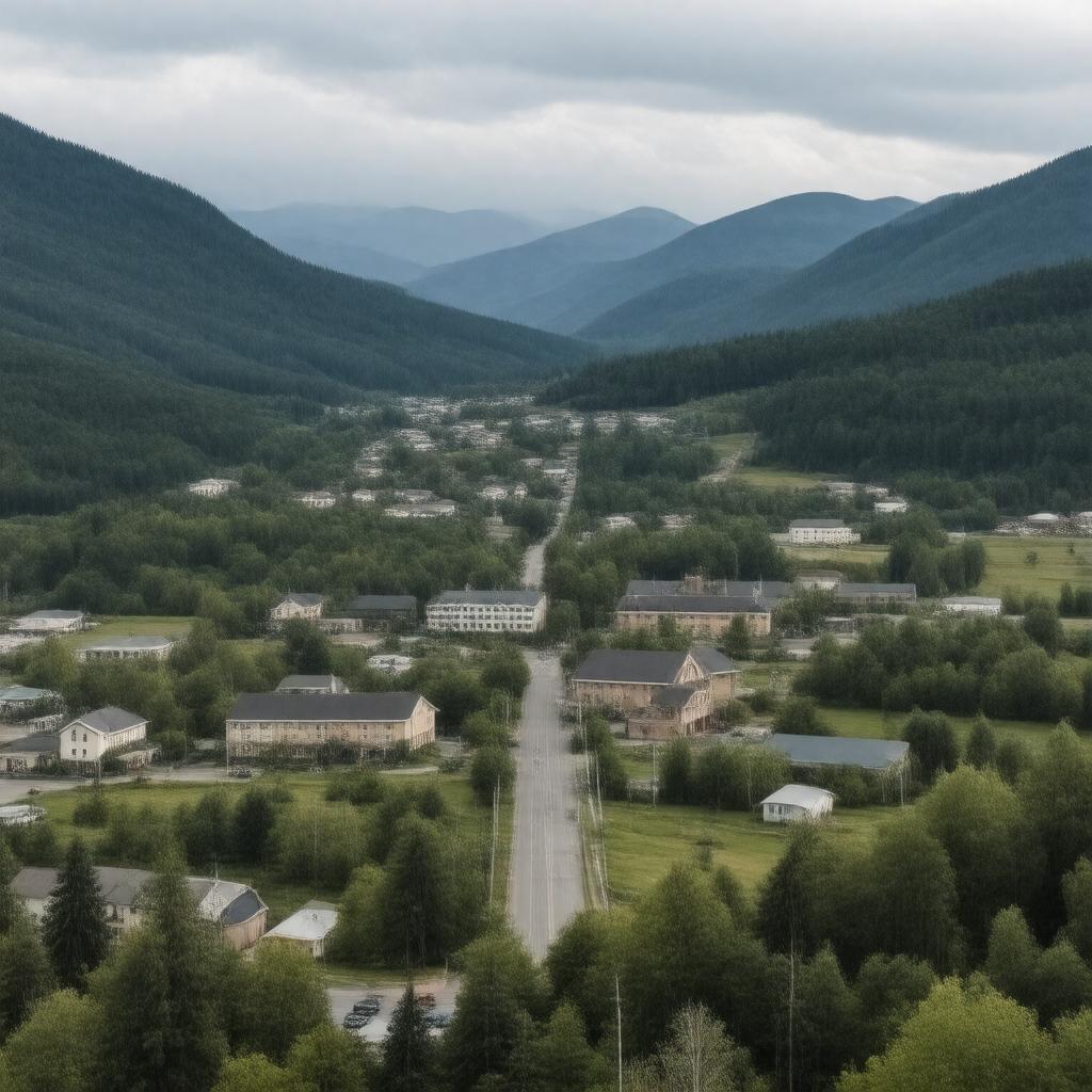 AI-created image of Cresson, Pennsylvania, United States