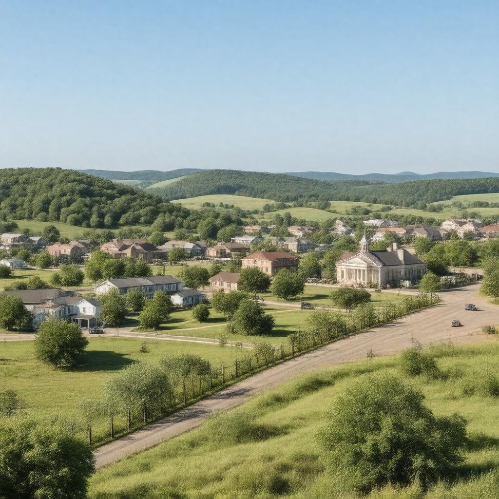 AI-created image of Creston, Iowa, United States