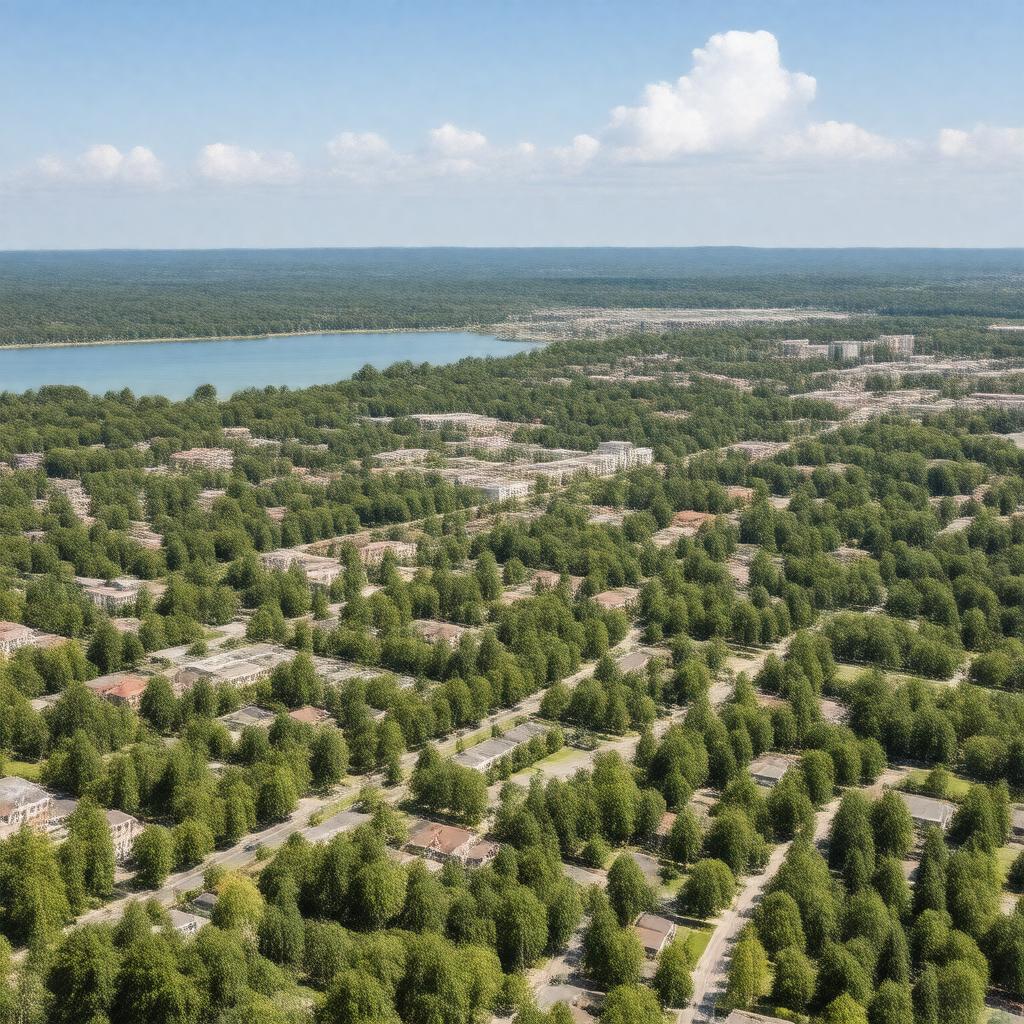 AI-created image of Creve Coeur, Missouri, United States