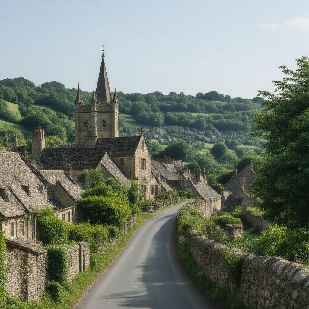 AI-created image of Crewkerne
