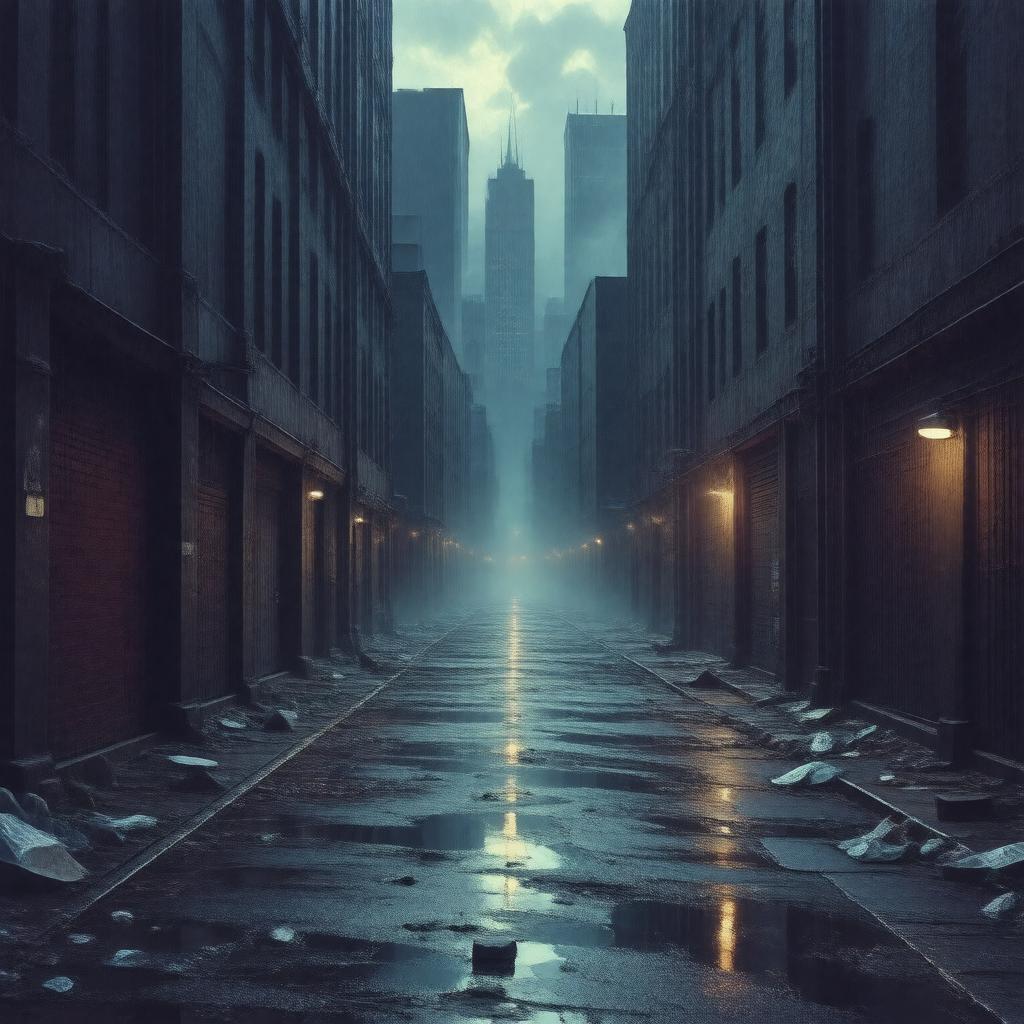 AI-created image of Crime Alley