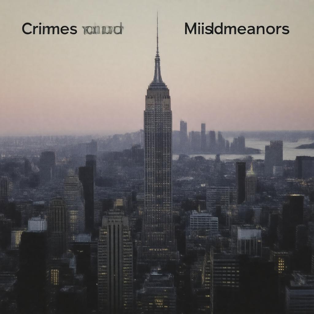 AI-created image of Crimes and Misdemeanors