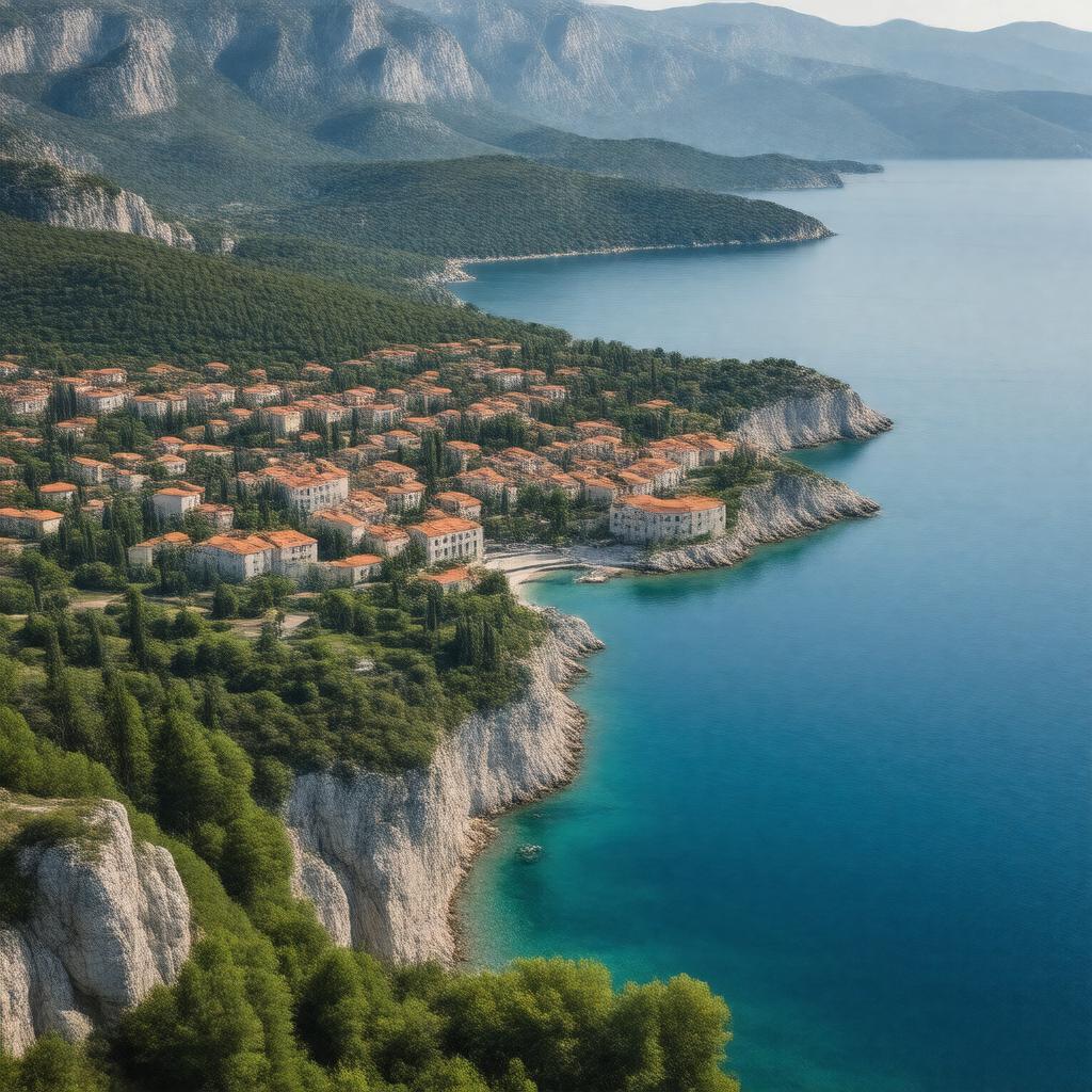 AI-created image of Croatia