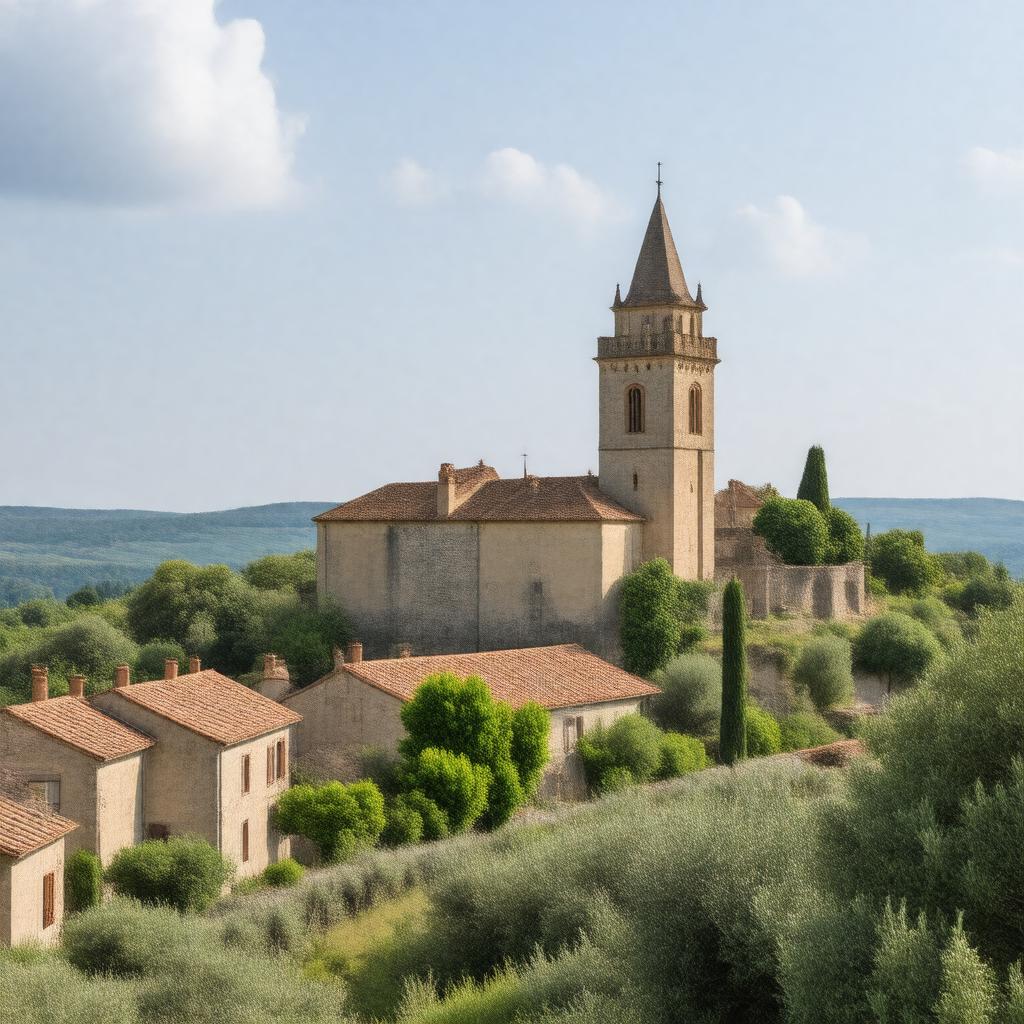 AI-created image of Croix, France