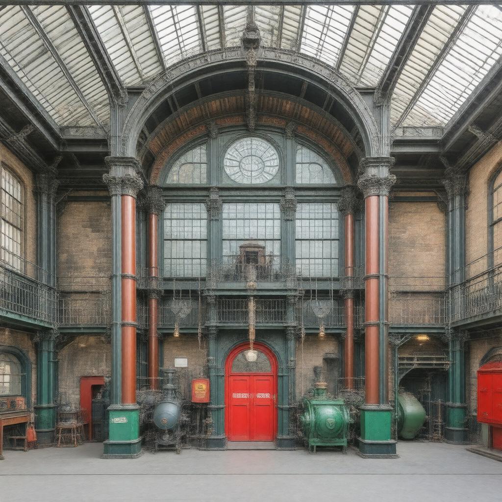 Click to view larger image AI-created image of Crossness Engines Trust