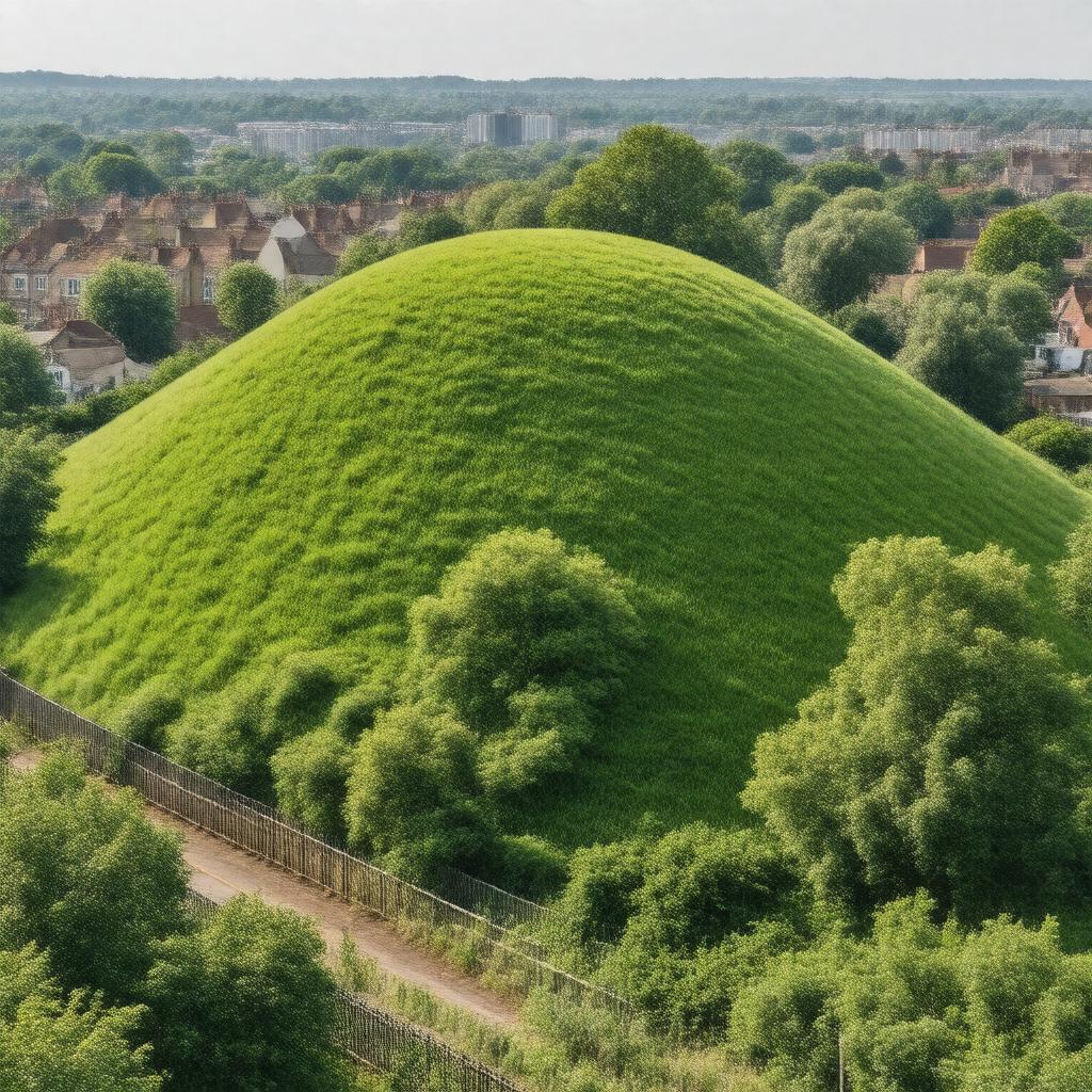 AI-created image of Crouch Hill, London, England