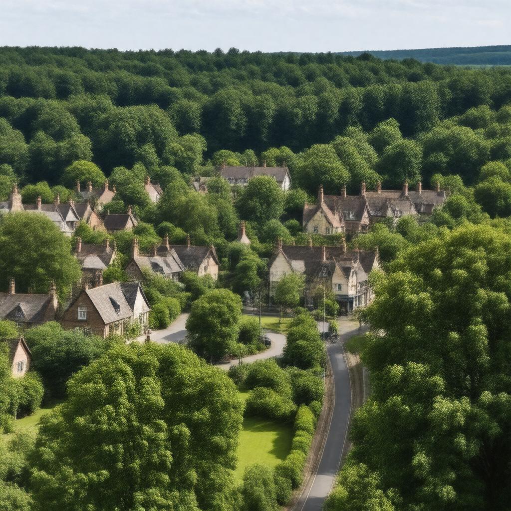 AI-created image of Crowborough