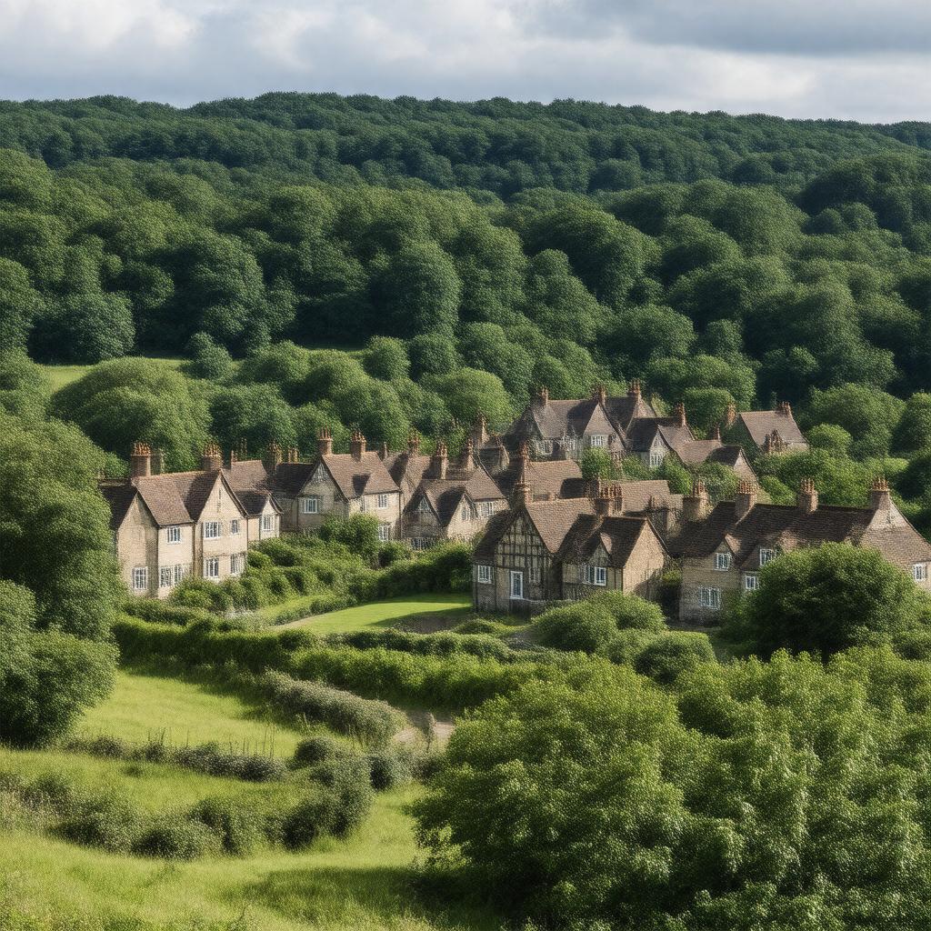 AI-created image of Crowborough, Sussex