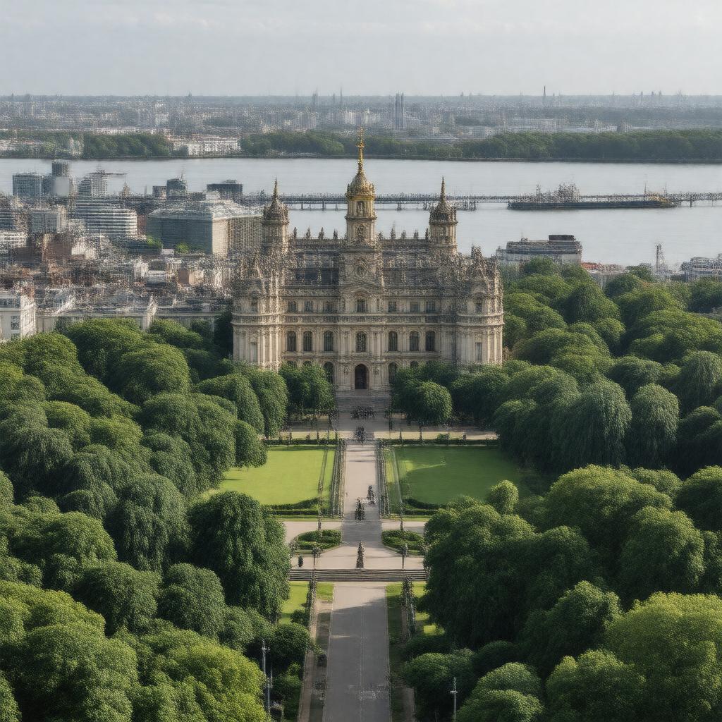 AI-created image of Crown Estate