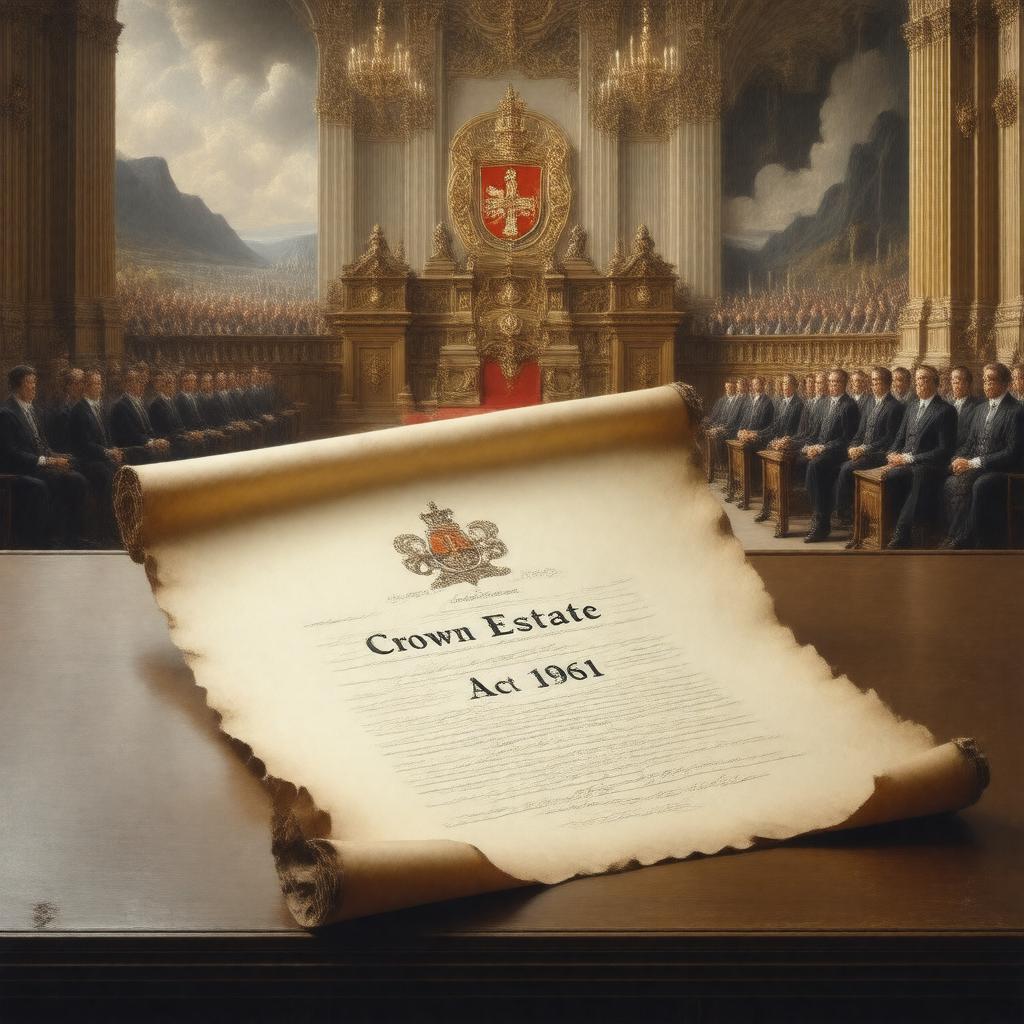 AI-created image of Crown Estate Act 1961