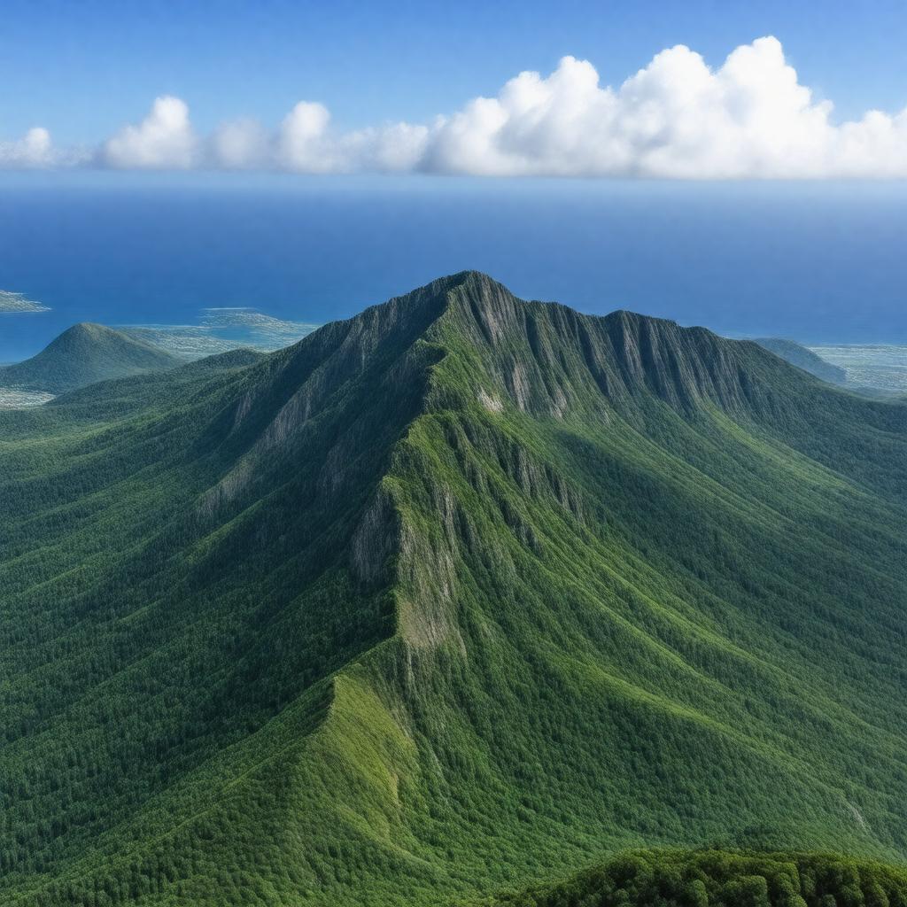 AI-created image of Crown Mountain