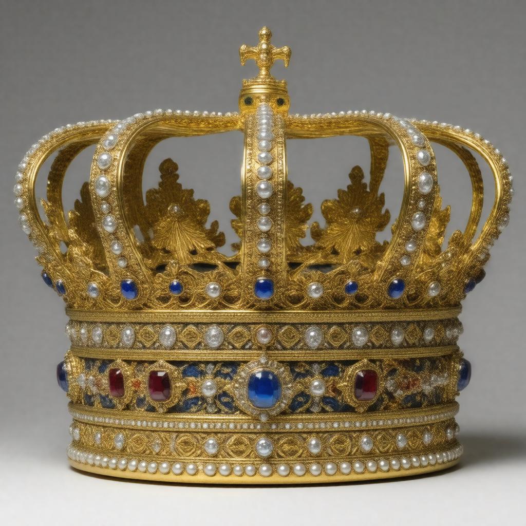 Click to view larger image AI-created image of Crown of Denmark