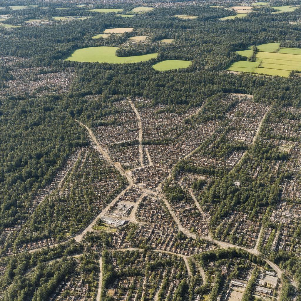 AI-created image of Crowthorne, Berkshire, England