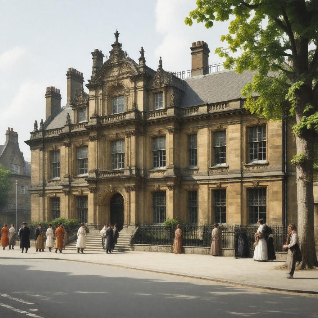 AI-created image of Croydon College of Art