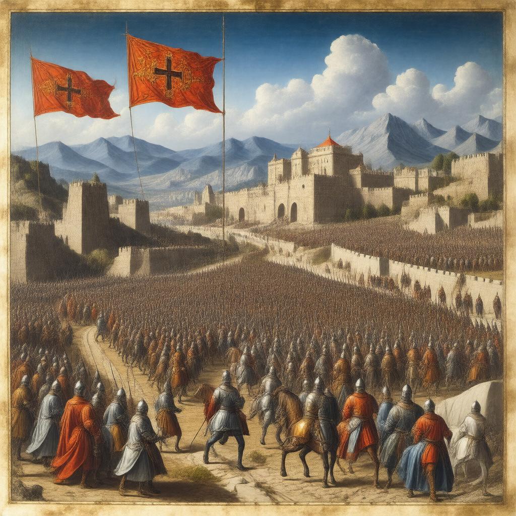 AI-created image of Crusades