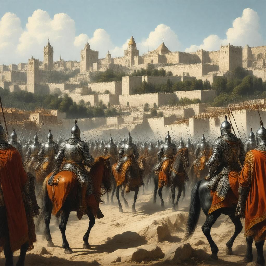 AI-created image of Crusades (TV series)