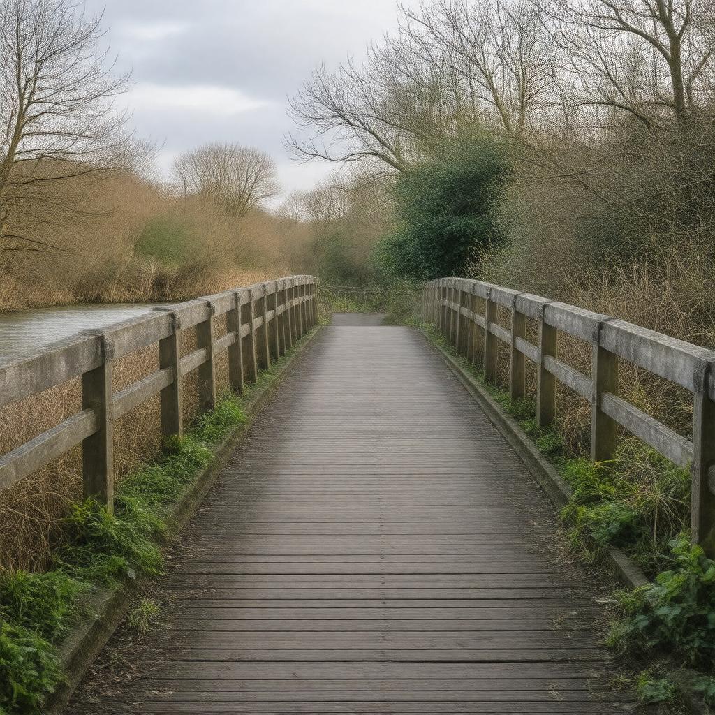 AI-created image of Crusoe Bridge