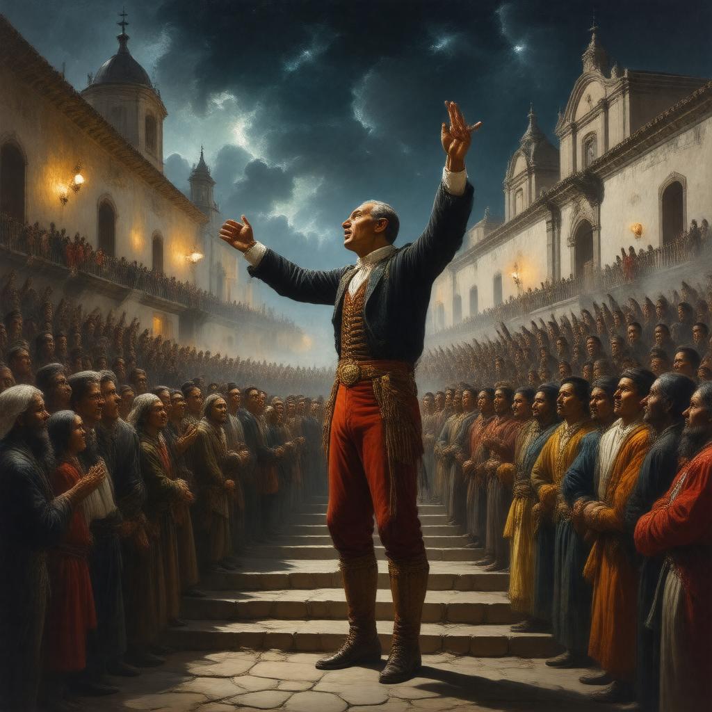 Click to view larger image AI-created image of Cry of Dolores