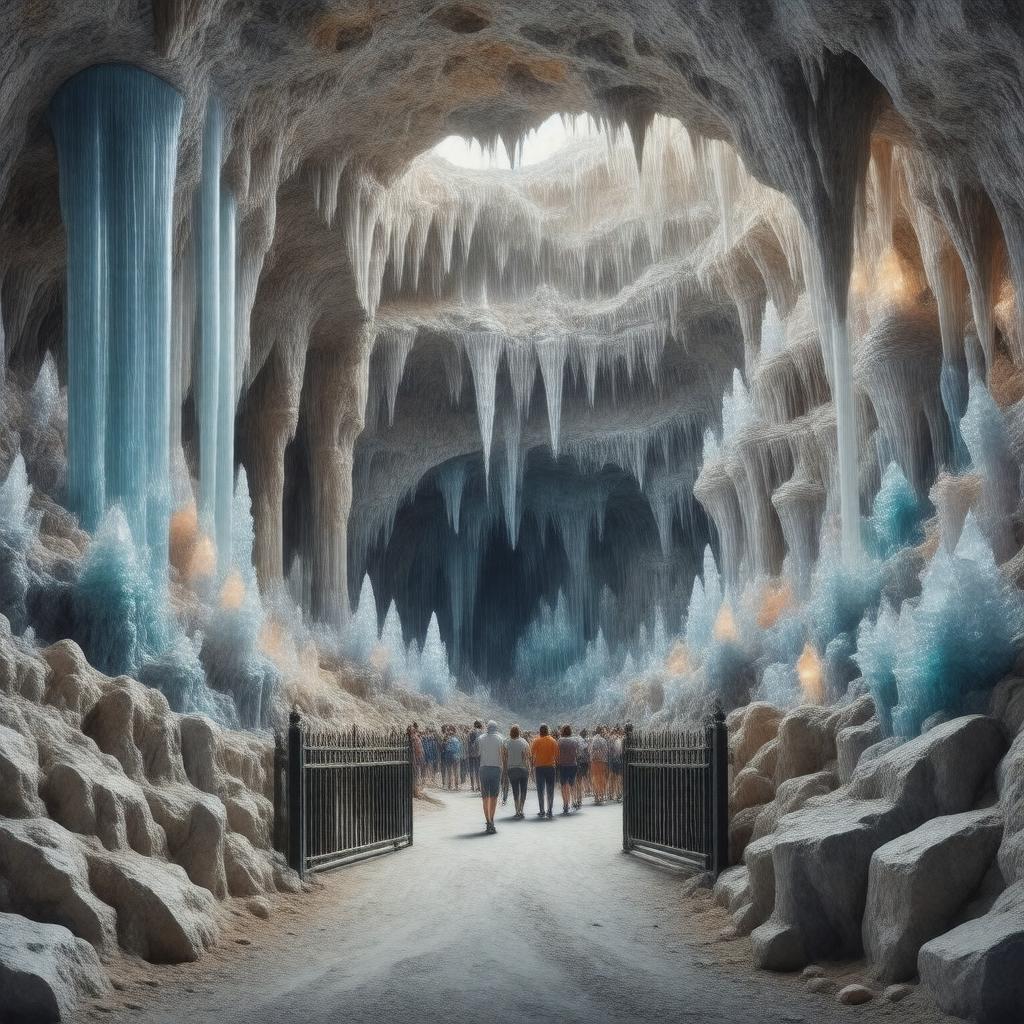 Click to view larger image AI-created image of Crystal Cave