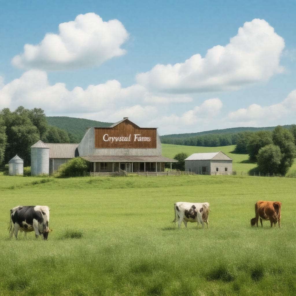 Click to view larger image AI-created image of Crystal Farms
