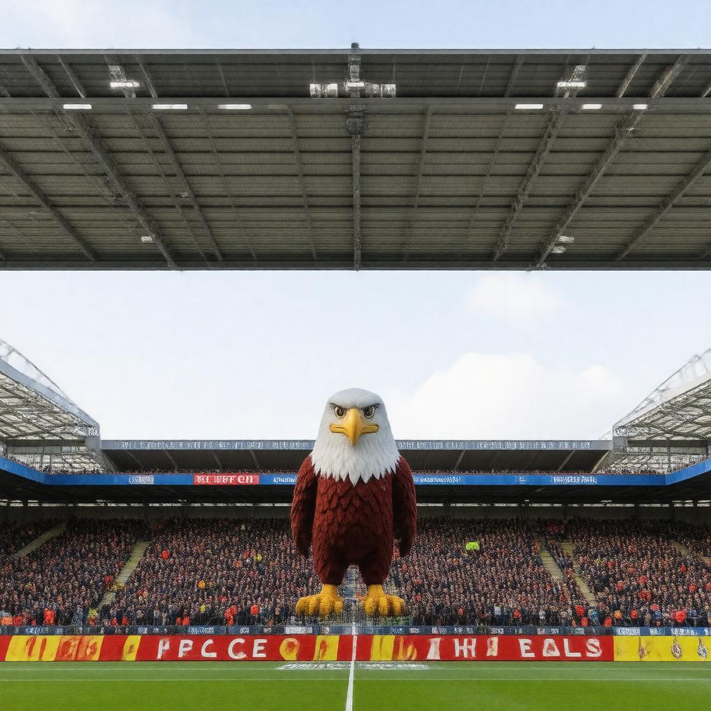 AI-created image of Crystal Palace Football Club