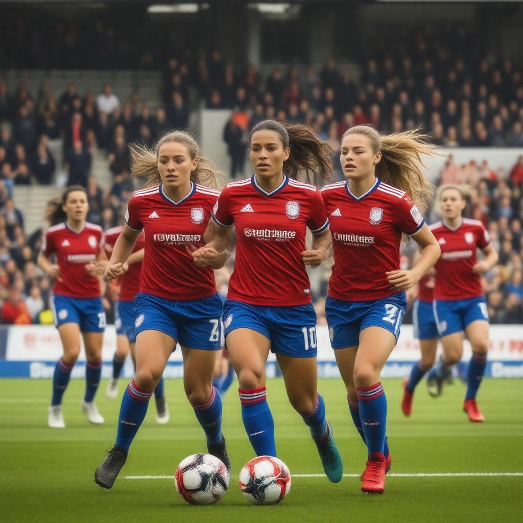 AI-created image of Crystal Palace Women