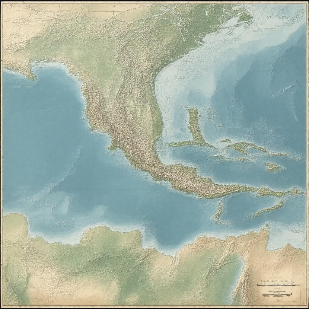 AI-created image of Cuba (maritime)