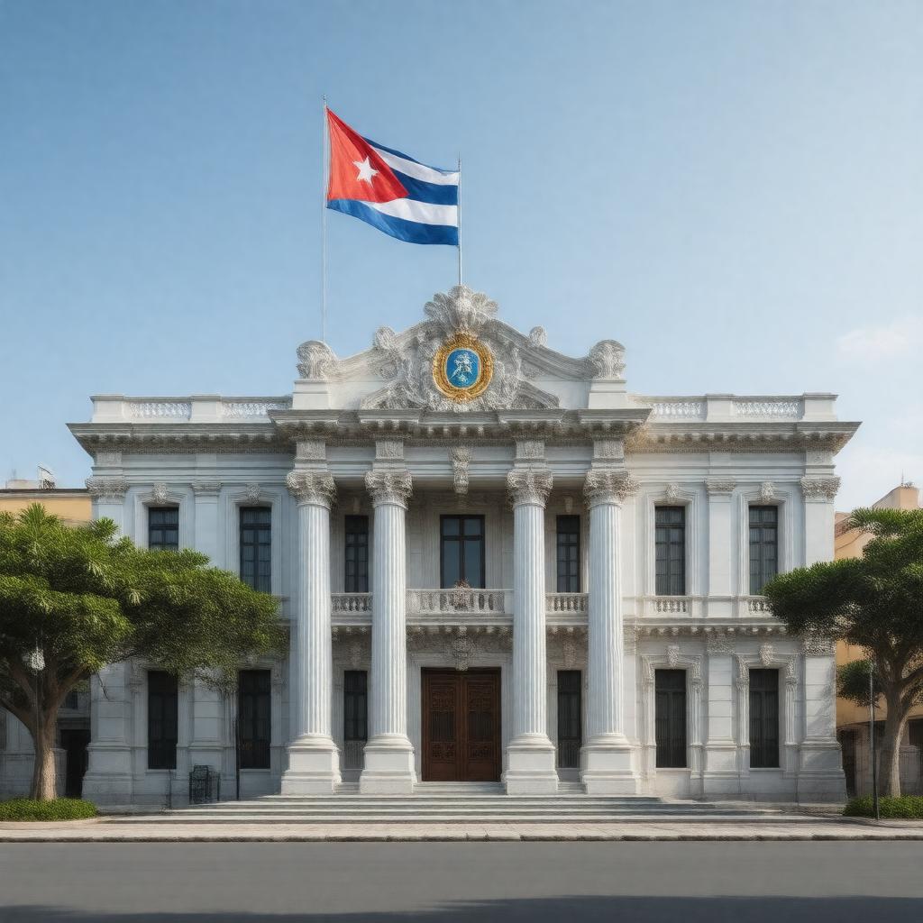 Click to view larger image AI-created image of Cuban Embassy
