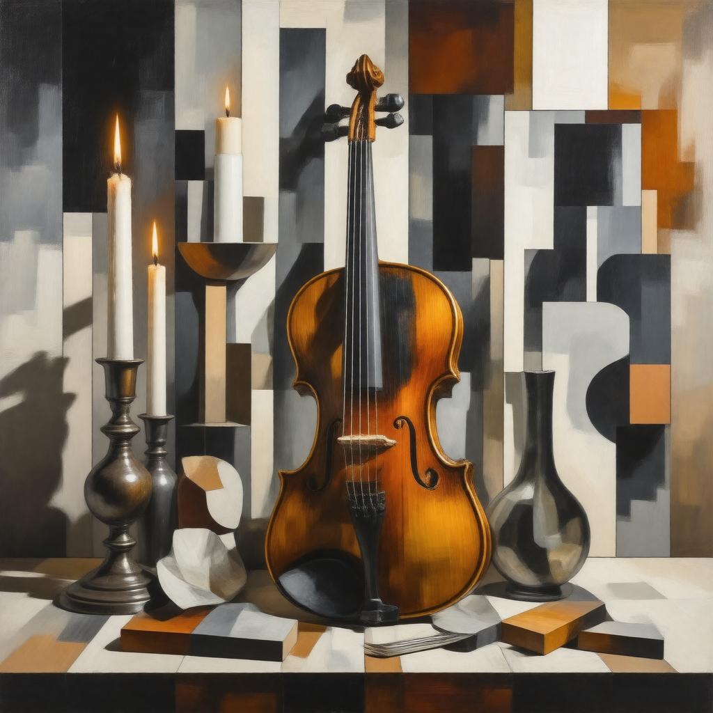 Click to view larger image AI-created image of Cubism