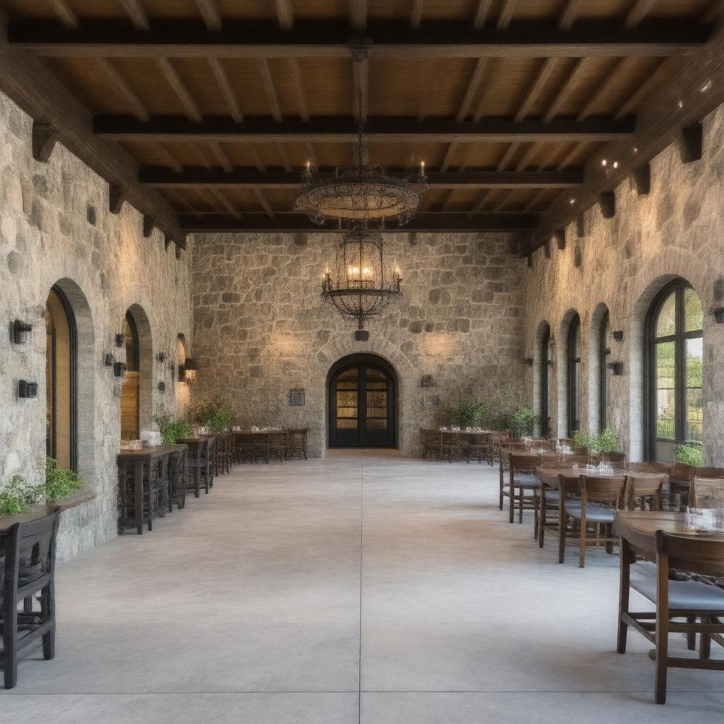 Click to view larger image AI-created image of Culinary Institute of America at Greystone