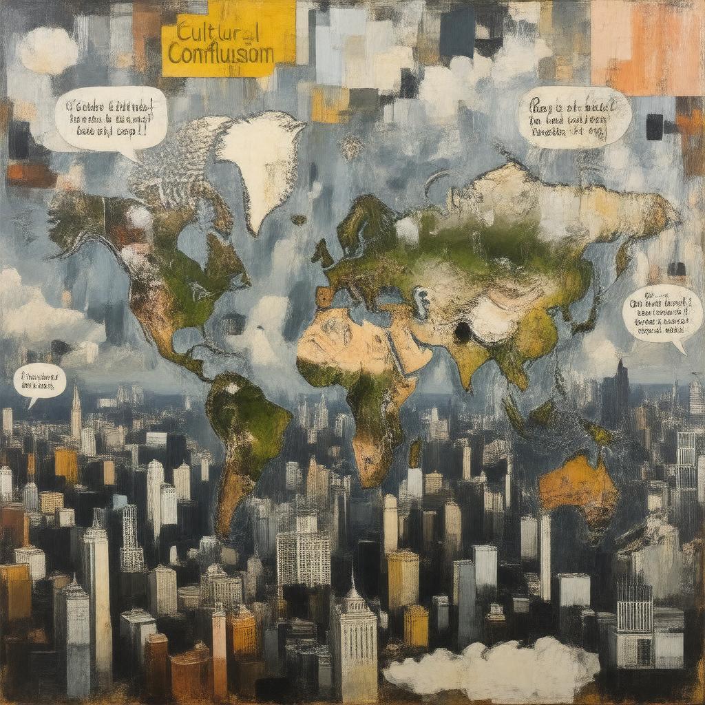 Click to view larger image AI-created image of Cultural Confusion