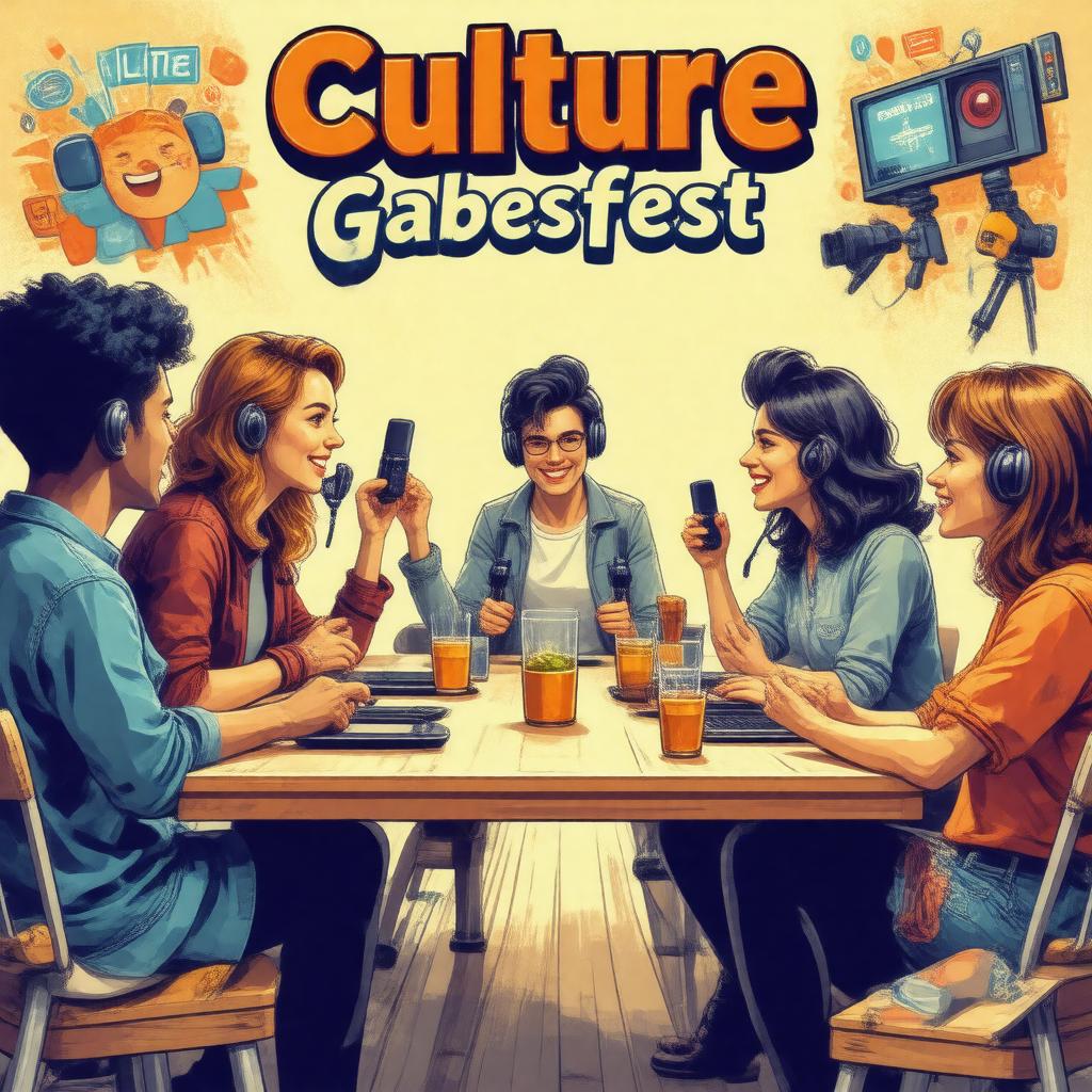 Click to view larger image AI-created image of Culture Gabfest