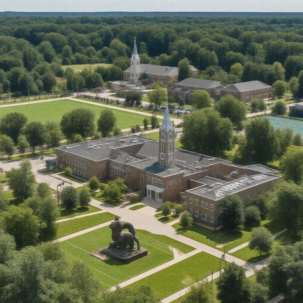 Click to view larger image AI-created image of Culver-Stockton College