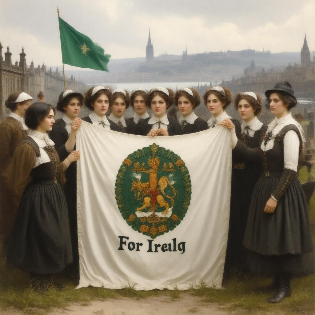 AI-created image of Cumann na mBan
