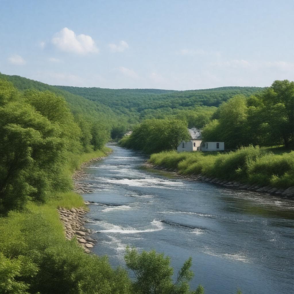 AI-created image of Cumberland, Rhode Island