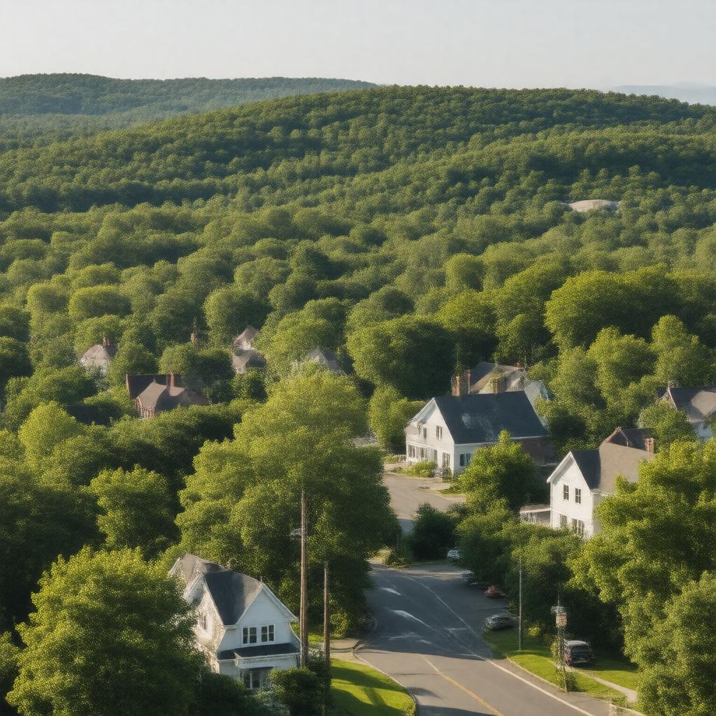 AI-created image of Cumberland, Rhode Island, United States