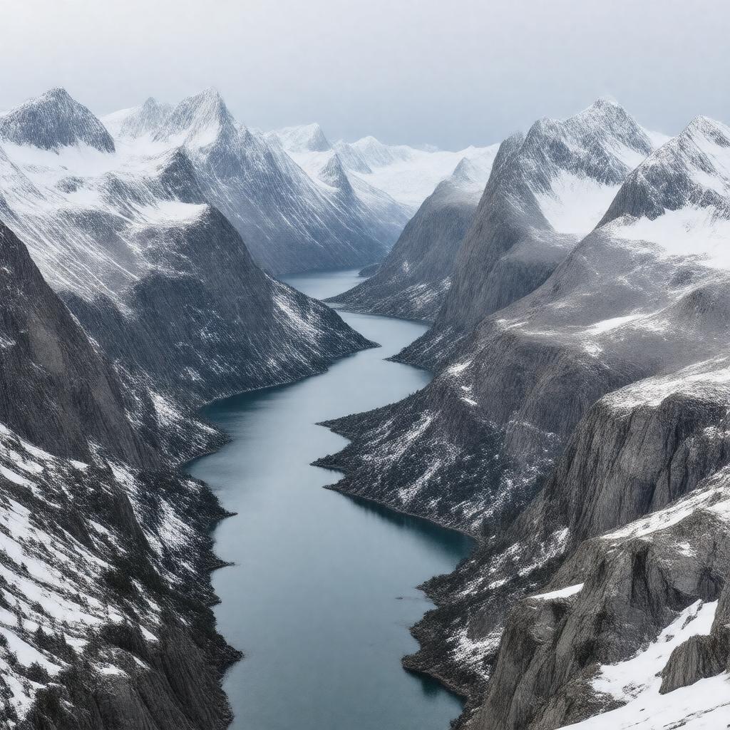 AI-created image of Cumberland Sound