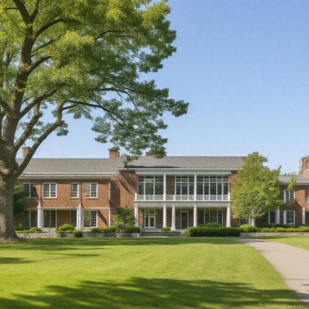 Click to view larger image AI-created image of Cummings School of Veterinary Medicine